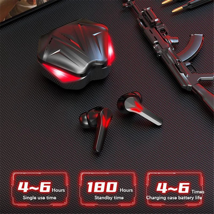 J13 Bluetooth-compatible Earbuds Binaural In-Ear Gaming Headset Dual Mode E-Sport Headphone with Digital Display / Breathing Light - 7