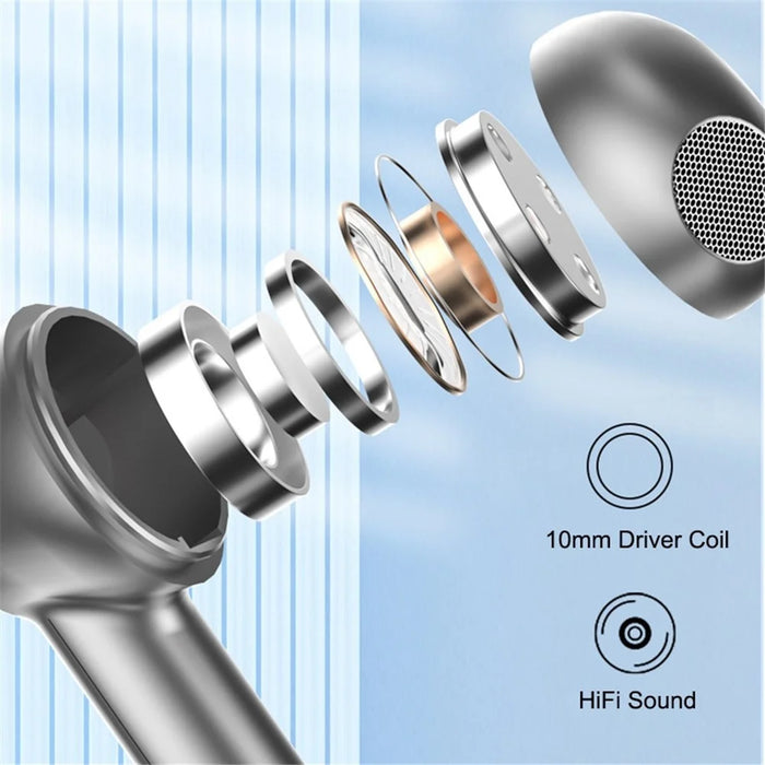 TWS Bluetooth-compatible Wireless Earphone Stereo HiFi Sound Low Delay Sports Headset with Digital Display Charging Case - 5