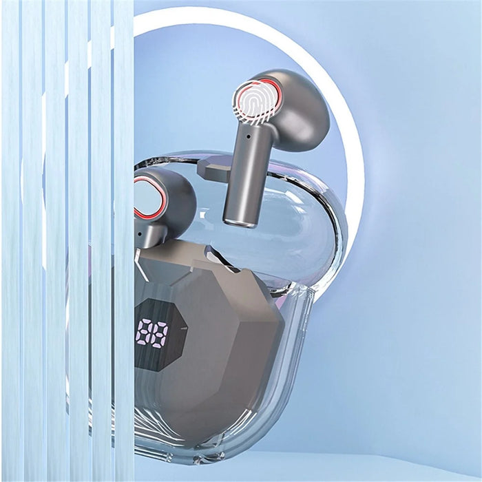 TWS Bluetooth-compatible Wireless Earphone Stereo HiFi Sound Low Delay Sports Headset with Digital Display Charging Case - 6