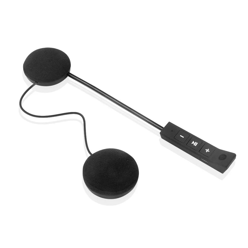 BT8 Motorcycle Helmet Earphone Bluetooth-compatible Headset Speaker HiFi Stereo Sound Music Control Headphone for Outdoor Cycling Riding - 1