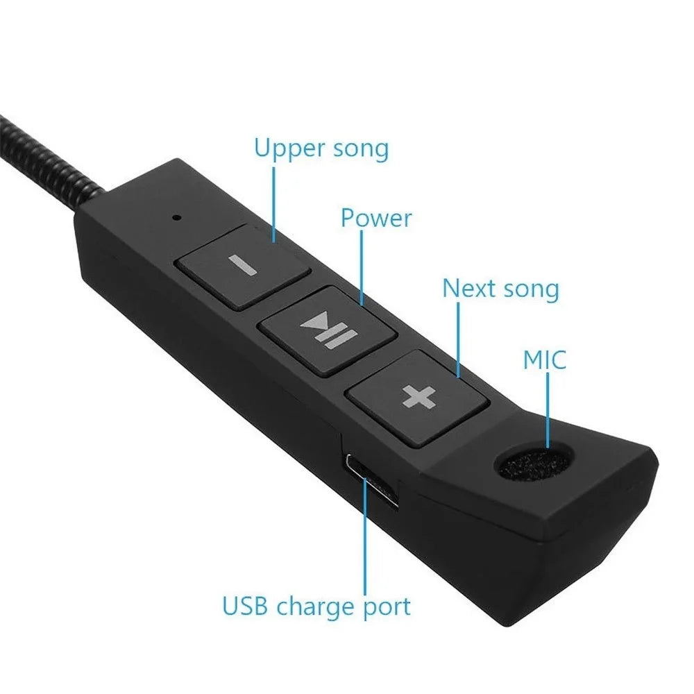 BT8 Motorcycle Helmet Earphone Bluetooth-compatible Headset Speaker HiFi Stereo Sound Music Control Headphone for Outdoor Cycling Riding - 6