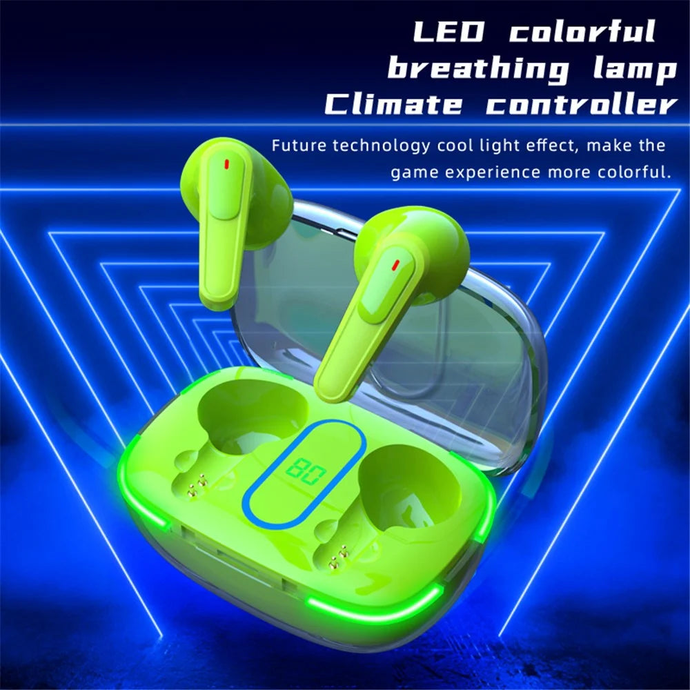 PRO70 TWS Bluetooth-compatible Earphone Waterproof Stereo Music Calling Wireless Headset with Breathing Light - 3