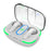 PRO 70 TWS Bluetooth-compatible 5.3 Earphone Breathing Light Wireless Earbuds Clear Call Stereo Touch Control Headphones - White - 1
