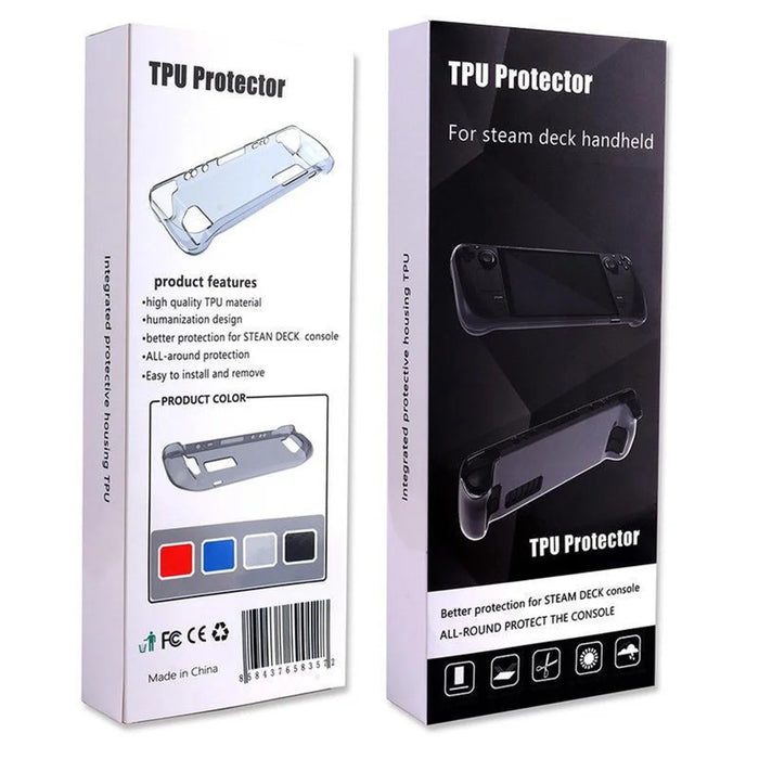 Transparent TPU Case for Steam Deck Console Anti-drop Protective Case Gamepad Cover - Transparent - 3
