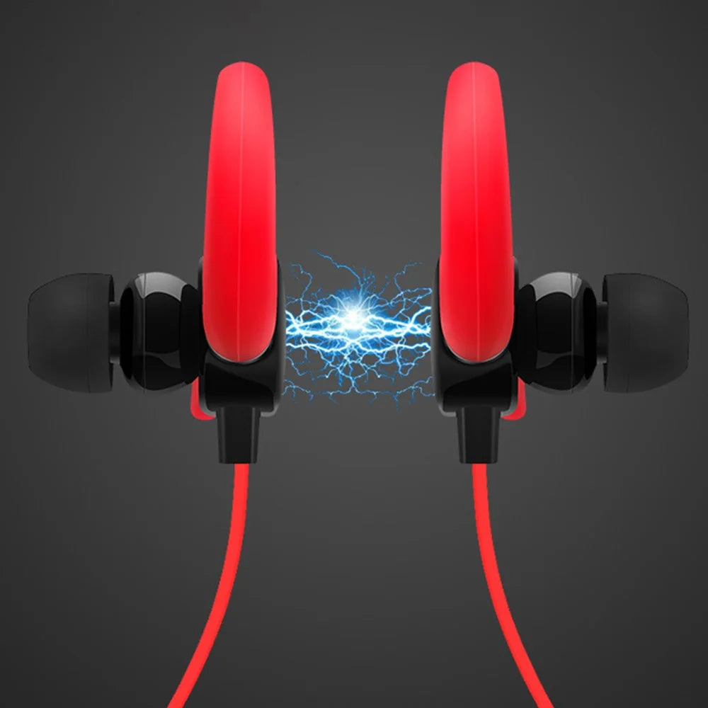 GORSUN E56 Wireless Headset Bluetooth-compatible Neck-Mounted Headphone Stereo Bass Sound Sport Running Magnetic Neckband Earphone - 6