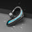 M70 Touch Control Bluetooth-compatible 5.0 Single Ear Headphone Business Style Wireless Headset Ear-Hook Earphone CVC Noise Cancelling Headphone - Black - 6