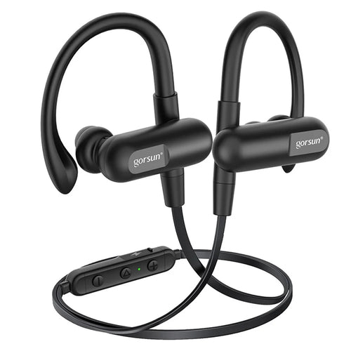 GORSUN E20 Sports Earphones IPX5 Waterproof Ear Hook Wireless Bluetooth-compatible Headphones - 1