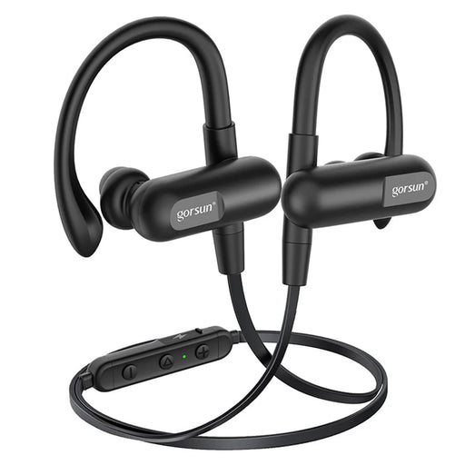 GORSUN E20 Sports Earphones IPX5 Waterproof Ear Hook Wireless Bluetooth-compatible Headphones - 1