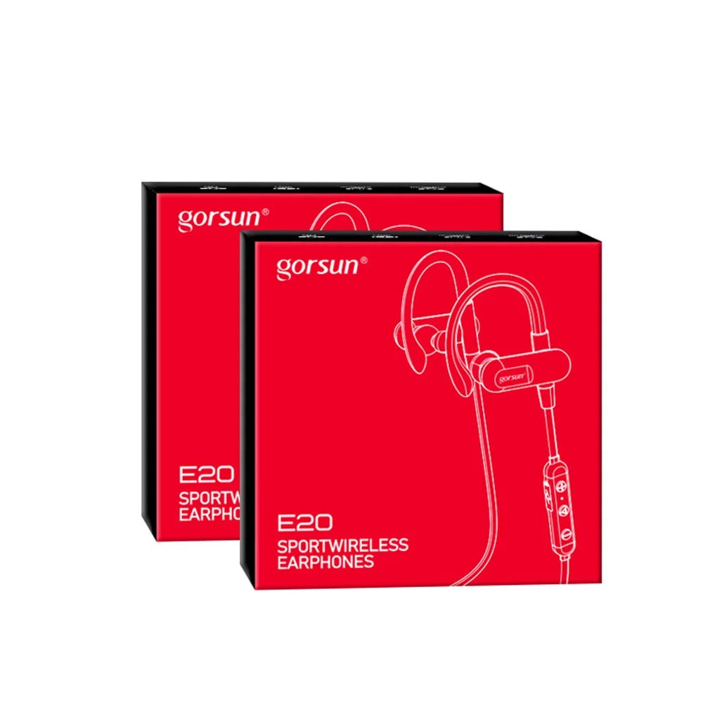 GORSUN E20 Sports Earphones IPX5 Waterproof Ear Hook Wireless Bluetooth-compatible Headphones - 7