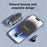 LB83 Bluetooth-compatible Wireless Earphone Stereo HiFi Sound Transparent Design Sports Headset with Digital Display Charging Case - Black - 5