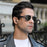 Bluetooth Call Music Player Glasses Headset Polarized Sunglasses Smart Audio Glasses - Grey - 2