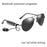 Bluetooth Call Music Player Glasses Headset Polarized Sunglasses Smart Audio Glasses - Grey - 4