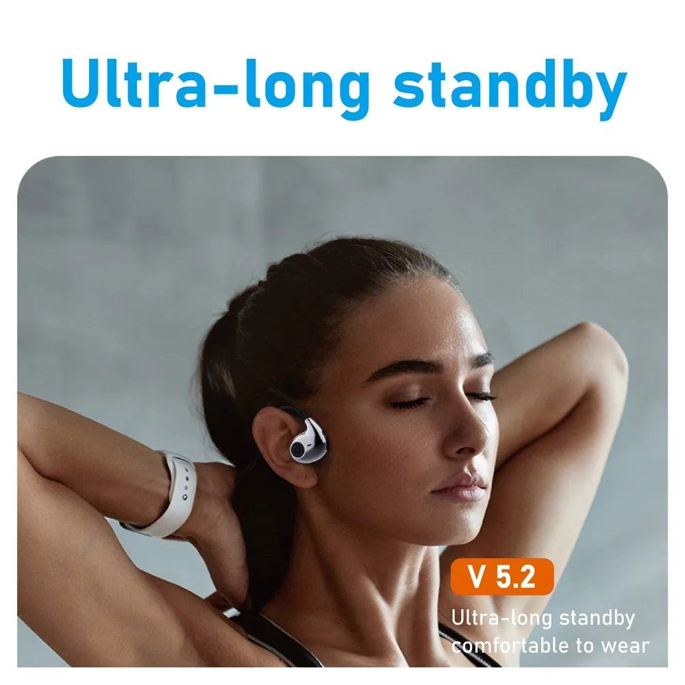 HILEO hi72 Air Conduction Bluetooth-compatible Headphones Lightweight Headset IPX4 Waterproof Noise Reduction Headphones - 2