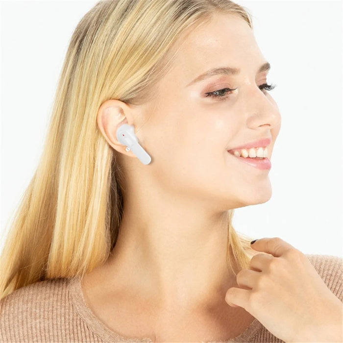 B021 Wireless Bluetooth Headset Transparent TWS Earbuds Low Latency Headphones - White - 5