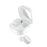 BY18 Digital Display Bluetooth-compatible Headphone Wireless Headset with Charging Case - White - 1