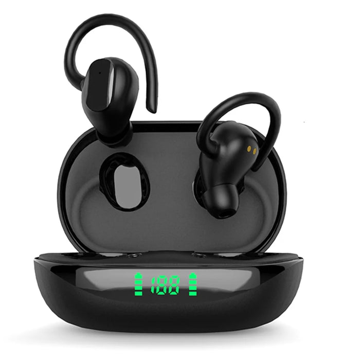 X10pro Bluetooth-compatible Headset Sports Headphone TWS Wireless Ear Hook Design Earphone with Charging Case - 1