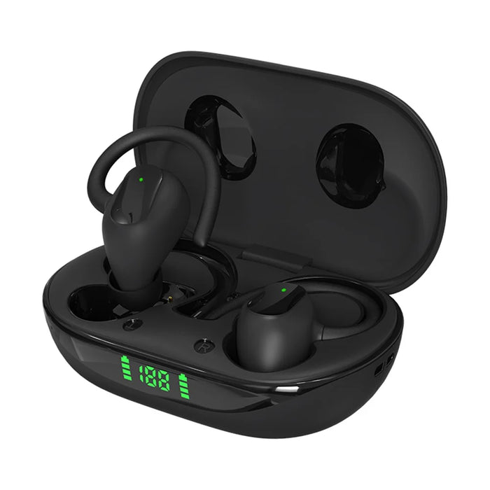 X10pro Bluetooth-compatible Headset Sports Headphone TWS Wireless Ear Hook Design Earphone with Charging Case - 6
