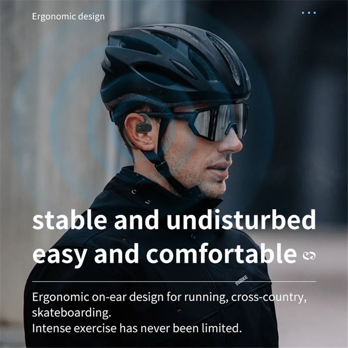 X6 TWS Wireless Bluetooth-compatible Earphone Bone Conduction Anti-sweat Stereo Music Headset - 3