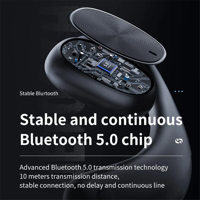X6 TWS Wireless Bluetooth-compatible Earphone Bone Conduction Anti-sweat Stereo Music Headset - 5