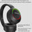 L800 2.4G Wireless / Bluetooth-compatible 5.1 Over-ear Headset LED Light Low Latency E-sports Gaming Headphone - Khaki - 6