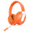 L850 Over-ear Wireless Bluetooth-compatible 5.1 Headset RGB Light E-sports Gaming Headphone Support TF Card - Orange - 1