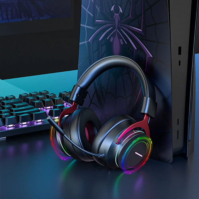 AOLION ALP5068 Gaming Headphones Compatible with PS5 Console 5.8G Wireless Bluetooth-compatible Headset - 7