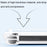 For Nintendo Switch / Switch OLED Game Console Ultralight Shockproof PC+EVA Protective Cover Clear Protective Case - White - 7
