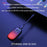 B10 2Pcs Wireless Neckband Headphones Silicone Neck-mounted Bluetooth-compatible Earphones with Transmitter - 4