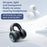 YX09 Clip-On Single Ear Bluetooth-compatible Headset Stereo Business Style Wireless Headphones - Black - 2