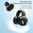 YX03 Open Ear Headphone Bluetooth-compatible 5.3 Wireless Bluetooth-compatible Headset Waterproof Sport Running Clip-on Earphone - Black - 4