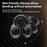 YX03 Open Ear Headphone Bluetooth-compatible 5.3 Wireless Bluetooth-compatible Headset Waterproof Sport Running Clip-on Earphone - Black - 5