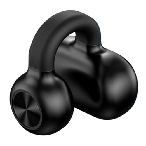 Z28 Bluetooth-compatible 5.3 Clip-on Single Ear Headphone Noise Canceling Wireless EarPhone - Black - 1