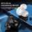 Z28 Bluetooth-compatible 5.3 Clip-on Single Ear Headphone Noise Canceling Wireless EarPhone - Black - 2