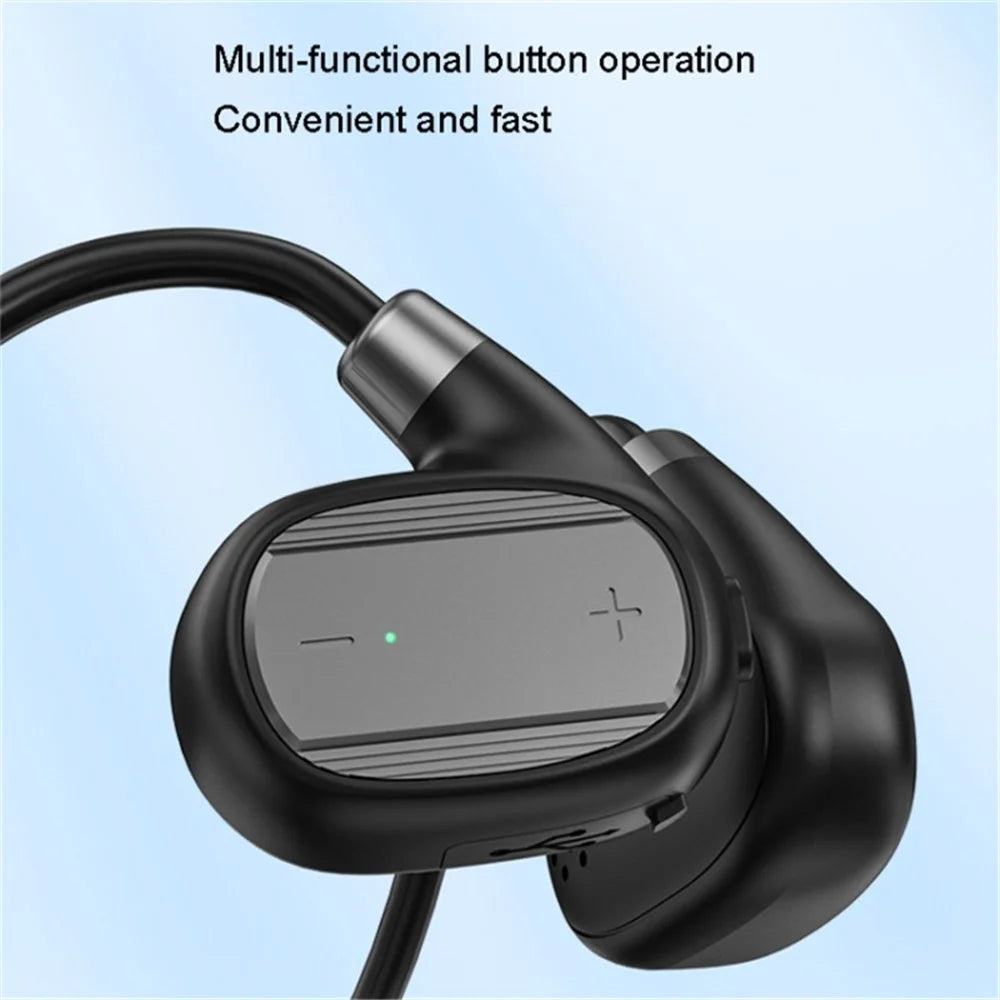 GCD-S11 Air Conduction Wireless Bluetooth-compatible Earphones Open Ear Sports HiFi Headphones - Purple - 5