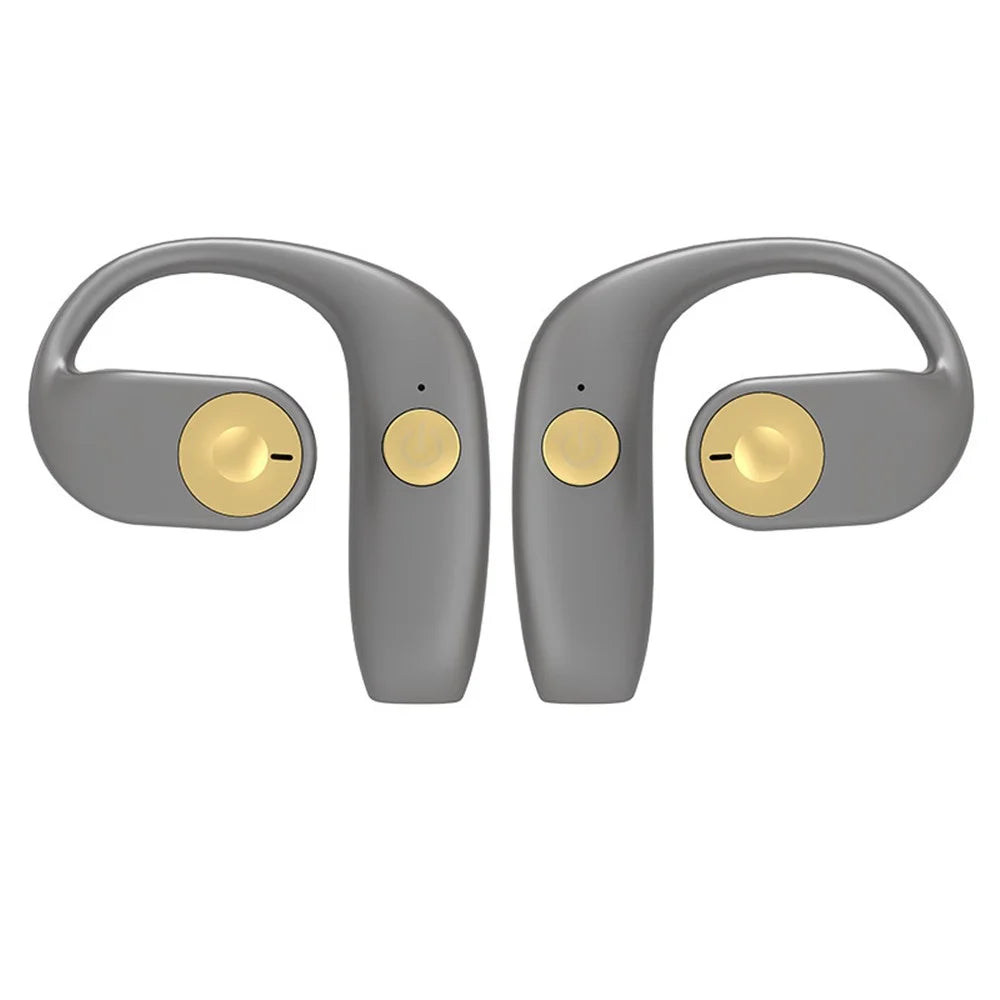 G15 OWS Hook Earphones Air Conduction Wireless Bluetooth-compatible Sports Headphones - Grey - 1