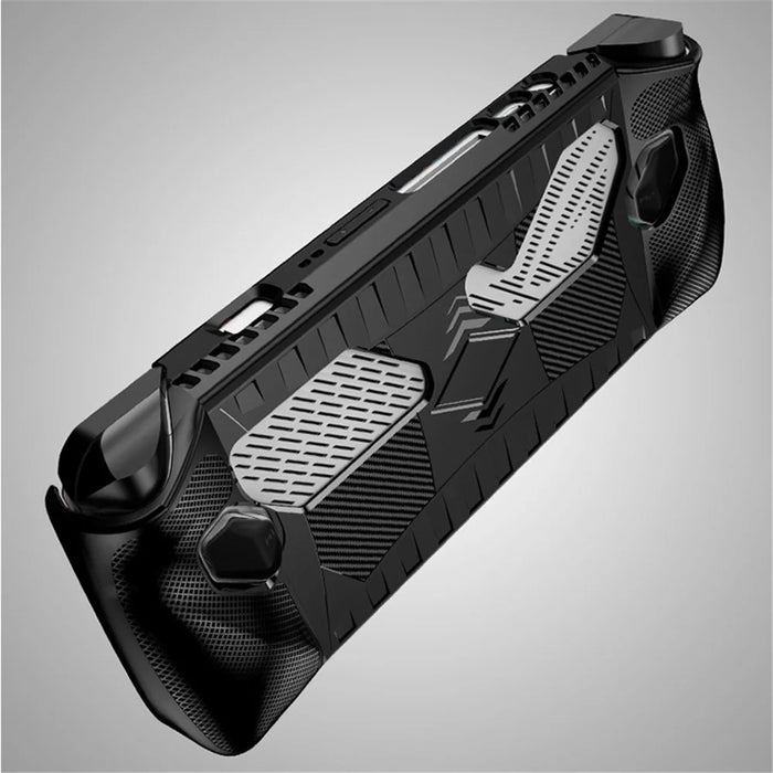 For ASUS ROG Ally Anti-Scratch TPU Cover Sleeve Game Console Protector Dustproof Case - Black - 2