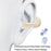 V50 Single-Ear Headset Bluetooth-compatible Wireless Bone Conduction Clip-on Headphone Sport Running Earphone - Skin Color - 3