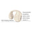 V50 Single-Ear Headset Bluetooth-compatible Wireless Bone Conduction Clip-on Headphone Sport Running Earphone - Skin Color - 6