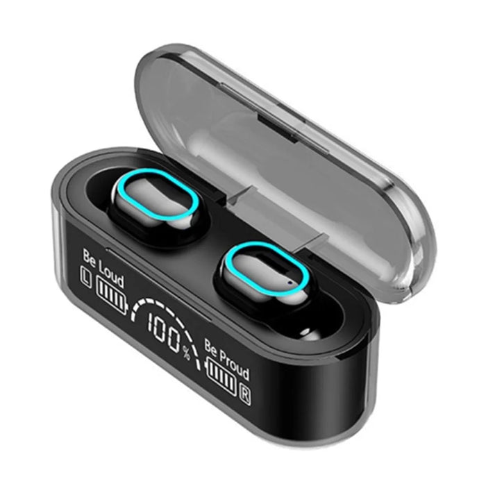 G35 TWS Wireless Bluetooth-compatible Earphone Mini In-ear Earbuds Touch Headset with Digital Display Charging Case - 1