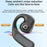 K23 Open Ear Headphone Wireless Air Bone Conduction Earphones TWS Bluetooth-compatible 5.3 Ear Clip Earbuds - Black - 6