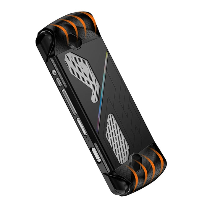 For ASUS ROG Ally Anti-Scratch Game Console Case Soft Silicone Protective Cover - Black - 4