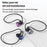 A59 Open Ear Air Conduction Bluetooth-compatible Headphones BT5.3 Wireless Neckband Headphones with Mic - Blue - 2