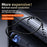 A59 Open Ear Air Conduction Bluetooth-compatible Headphones BT5.3 Wireless Neckband Headphones with Mic - Blue - 3