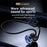 A59 Open Ear Air Conduction Bluetooth-compatible Headphones BT5.3 Wireless Neckband Headphones with Mic - Blue - 5
