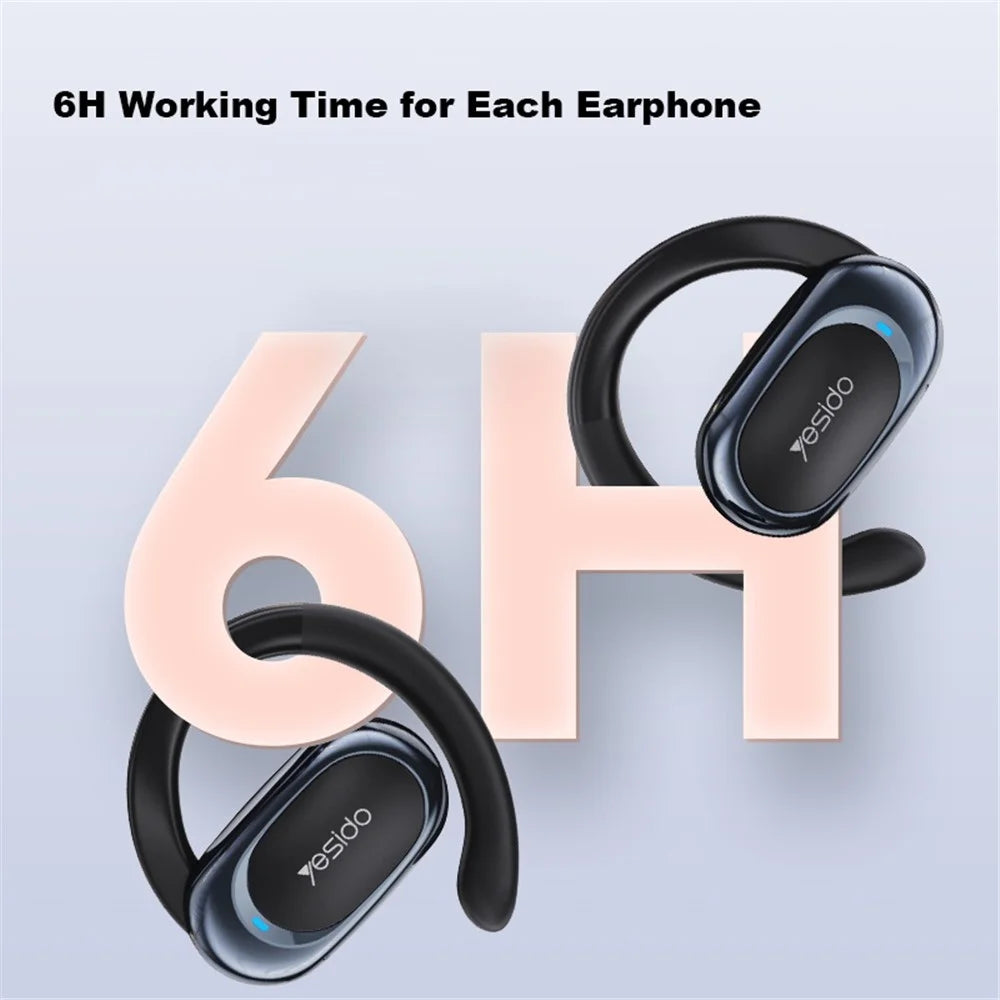 YESIDO YSP13 Air Conduction Bluetooth-compatible Ear Hook Earphone Wireless HiFi Music Sport Headset - 5