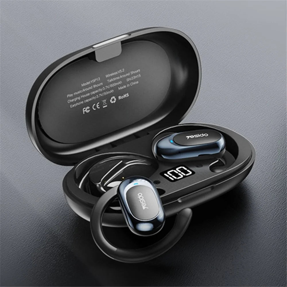 YESIDO YSP13 Air Conduction Bluetooth-compatible Ear Hook Earphone Wireless HiFi Music Sport Headset - 6