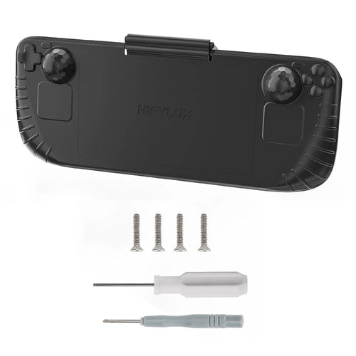 HIFYLUX ST-ZF40 For Steam Deck 3-in-1 Plastic Protective Case Sun Hood Game Console Desktop Stand - 1
