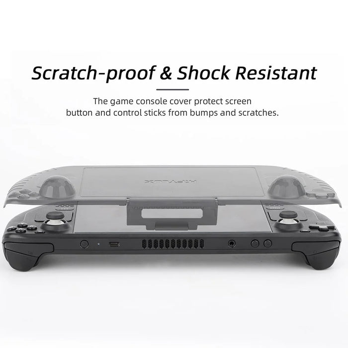 HIFYLUX ST-ZF40 For Steam Deck 3-in-1 Plastic Protective Case Sun Hood Game Console Desktop Stand - 3