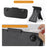 HIFYLUX ST-ZF40 For Steam Deck 3-in-1 Plastic Protective Case Sun Hood Game Console Desktop Stand - 5