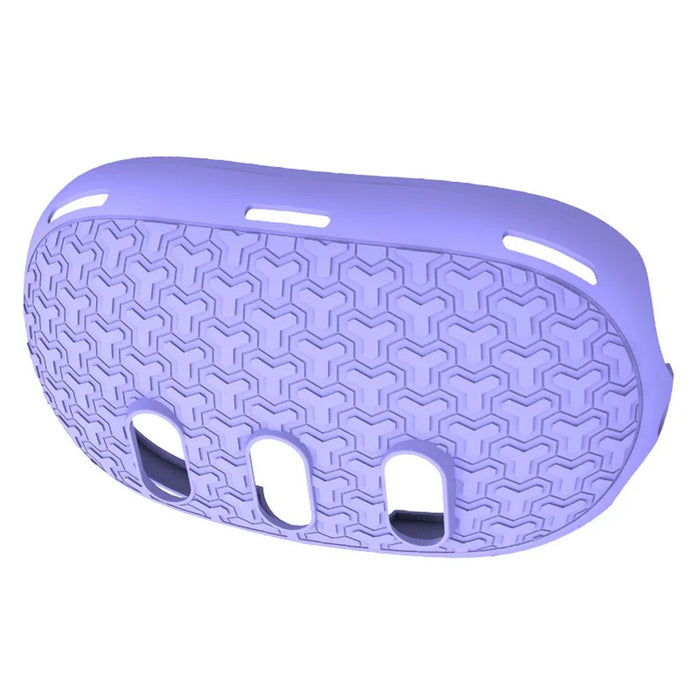 For Meta Quest 3 Soft TPU Protective Case VR Headset Anti-shock Cover - Light Purple - 1